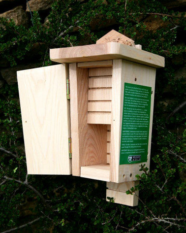 Bat Box Habitat with Double Chamber
