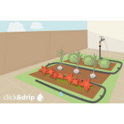 Click & Drip Plant Watering Kit For Outdoor Taps - From £28.00