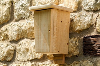 Bat Box Habitat with Double Chamber