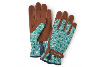 Patterned Tweed Gloves