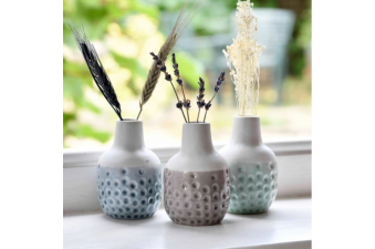 Dotty Mini Vase Trio